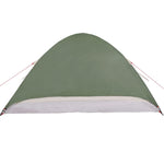 ZNTS Camping Tent Dome 4-Person Green Waterproof 94646