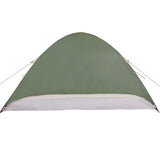 ZNTS Camping Tent Dome 4-Person Green Waterproof 94646