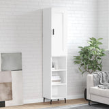 Highboard White 34,5x34x180 cm Engineered Wood 3200337
