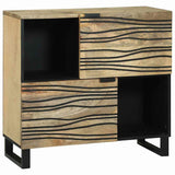 Sideboard Brown 80 x 33 x 75 cm Solid mango wood 4017963