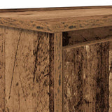 Desk Old Wood 120x42x76 cm Engineered Wood 861821