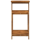 Outdoor Potting Bench 56.5 x 48.5 x 107 cm Solid Acacia Wood 903082
