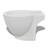 Round Bidet Stand White High-quality Ceramic 140665
