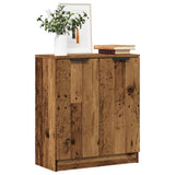 Sideboard Old Wood 60x30x70 cm Engineered Wood 856832