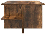 Coffee Table Smoked Oak 87 x 50 x 45 cm Engineered Wood 8001059