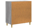 Sideboard Grey Sonoma 66 x 34.5 x 90 cm Engineered Wood 895101