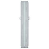Retractable Side Awning Red 100x600 cm 48447