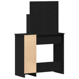 Dressing Table Black Oak 86.5 x 35 x 136 cm Engineered Wood 862783