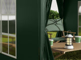 2 x 2 m Garden Pop Up Gazebo, Wedding Party Tent Marquee, Water Resistant Awning Canopy with T3398P310353