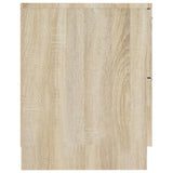 Bedside Cabinets 2 pcs Sonoma Oak Engineered Wood 811221