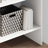 Book Cabinet White 60x35x180 cm Engineered Wood 803407
