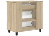 Bathroom Vanity Unit Sonoma Oak 60 x 35 x 80 cm Engineered Wood 889417