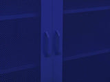 Storage Cabinet Navy Blue 80x35x101.5 cm Steel 336172