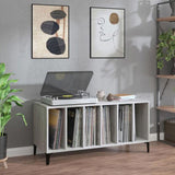 Record Cabinet Grey Sonoma 100x38x48 cm Engineered Wood 831987