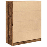 Sideboard Old Wood 80x35x99 cm Engineered Wood 3328487