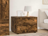Storage Cabinet 60 x 48 x 57 cm Engineered Wood Smoked Oak 888832
