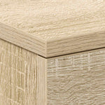 Bedside Cabinets 2 pcs Sonoma Oak 38x35x56 cm Engineered Wood 800457