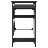 Desk Black Oak 105 x 50 x 90 cm Engineered Wood 881287