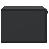 Wall-Mounted TV Cabinet Black 59.5 x 41 x 30 cm Engineered Wood 897996