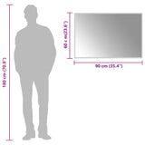 LED Bathroom Mirror 90x60 cm 151771