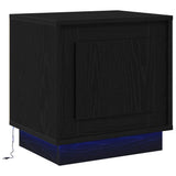 Bedside Cabinet 2 pcs Black 44 x 34.5 x 45 cm Engineered Wood 869565