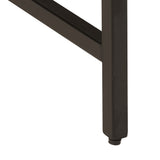 Side Table 45x45x50 cm Solid Wood Mango and Iron 372734