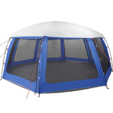 ZNTS Pool Tent with Removable Fly & Mesh Walls Azure Blue 690x690 cm 4100640