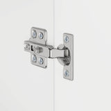 Bathroom Cabinet Set with Storage TULUM White 60 x 34 x 63 cm 880321