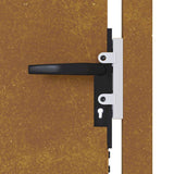 Garden Gate 100x125 cm Corten Steel 153264