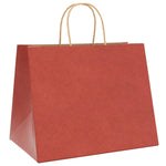 ZNTS Paper Bags 250 pcs with Handles Red 32x22x24 cm 4101763