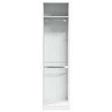 Wardrobe White 50x50x200 cm Engineered Wood 3307783