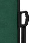 ZNTS Retractable Side Awning Dark Green 120x600 cm 4004605