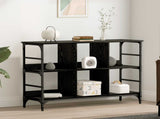 Sideboard Black Oak 102 x 32 x 73.5 cm 883527