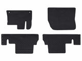 Car Mat 4 pcs Black Rubber 42029110