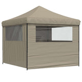 Party Tent Folding Taupe 292 x 292 x 315 cm Oxford Fabric 42023568