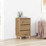 Bedside Cabinet Artisan Oak 40 x 35 x 70 cm Engineered Wood 863428