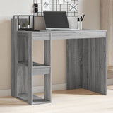 Office Desk Grey Sonoma 103.5x56.5x94 cm Engineered Wood 847980