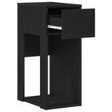 Computer Tower Stand with Drawer Black 30x44x74 cm 858732