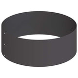 Garden Planter Black 90 x 90 x 20 cm Cold-rolled Steel 873648