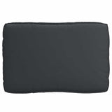 Pallet Cushion Set 2 pcs Black 120 x 80 x 12 cm Oxford fabric 3329083