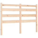 Bed Frame without Mattress 140x190 cm Solid Wood Pine 3192016