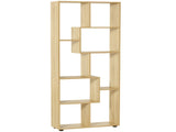 8-Cube Bookcase, Tall Display Shelf, Standing Storage Rack for Study Room, Living Room, 70 x 24 x T3398P344644