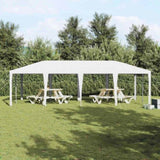 Party Tent White 800 x 400 x 266 cm Polyethylene and Steel 42003437