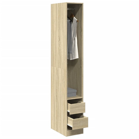 Wardrobe Sonoma Oak 30x50x200 cm Engineered Wood 3307740