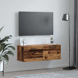 Wall Cabinet Old wood 100 x 36.5 x 35 cm Engineered wood 879573