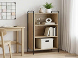 Book Cabinet 55.5 x 33 x 111 cm Engineered Wood Sonoma Oak 8013909