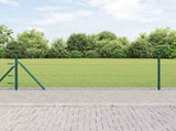 Welded Wire Fence with Concrete Base 25 x 0.4 m 3353500