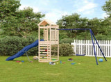 Outdoor Playset Solid Wood Pine 3156973