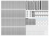 Welded Wire Fence with Spikes 100 x 1.6 m 3353322