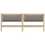 Headboard Other Brown 180 cm Solid pine wood 878942